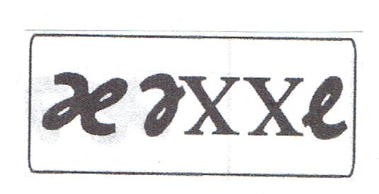 Trademark AXXE + LOGO