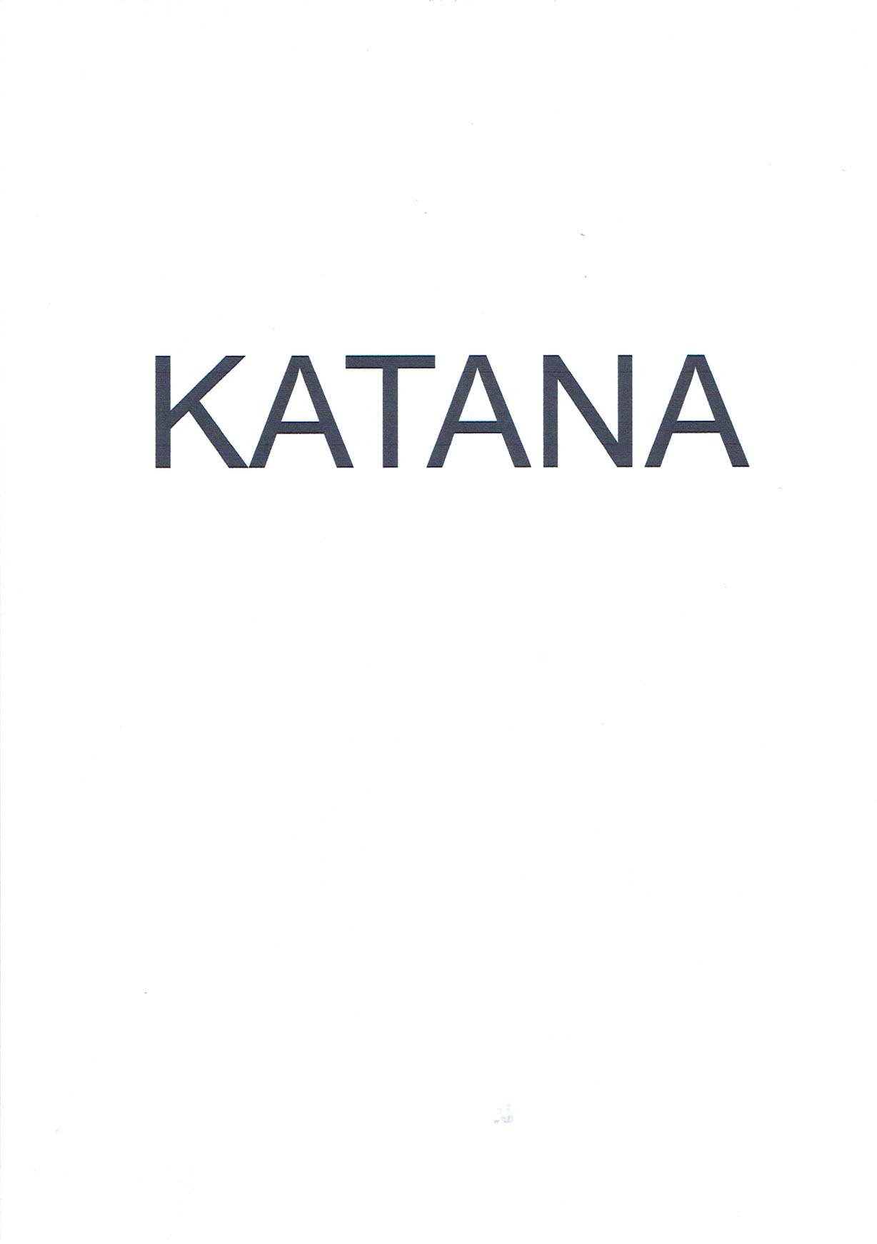 Trademark KATANA