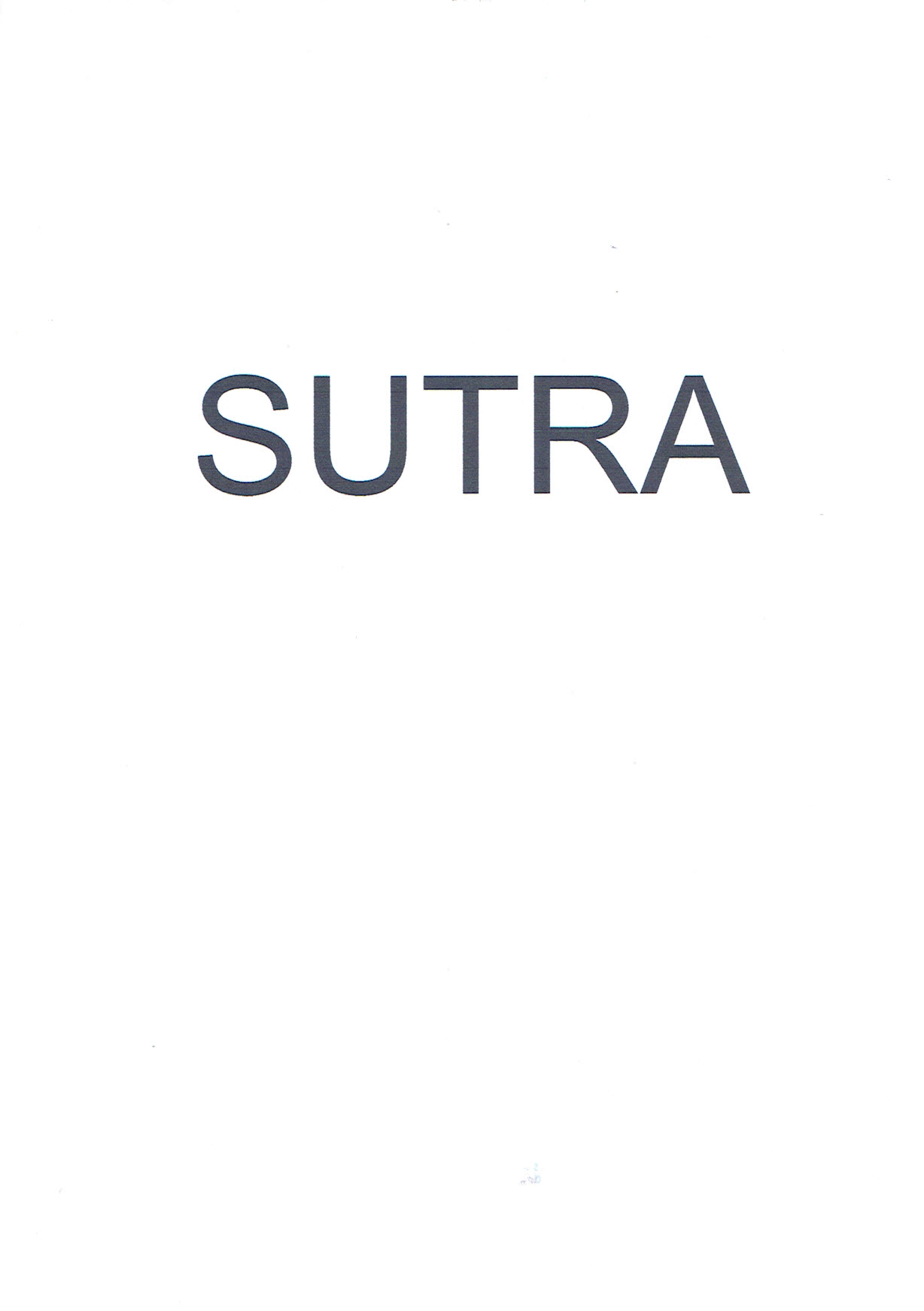 Trademark SUTRA