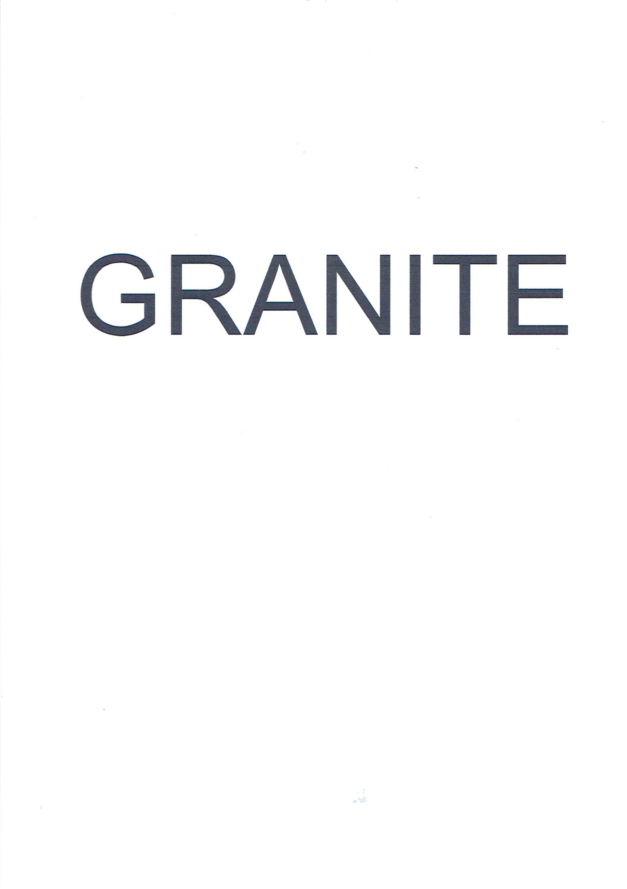 Trademark GRANITE