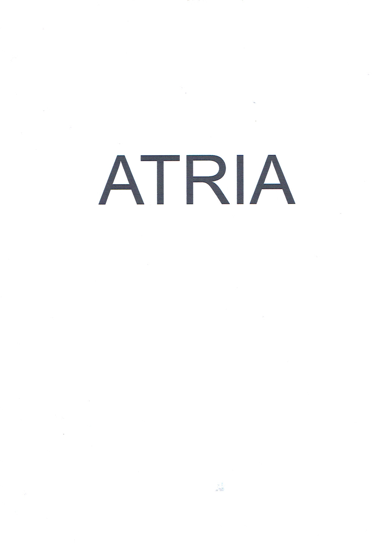 Trademark ATRIA