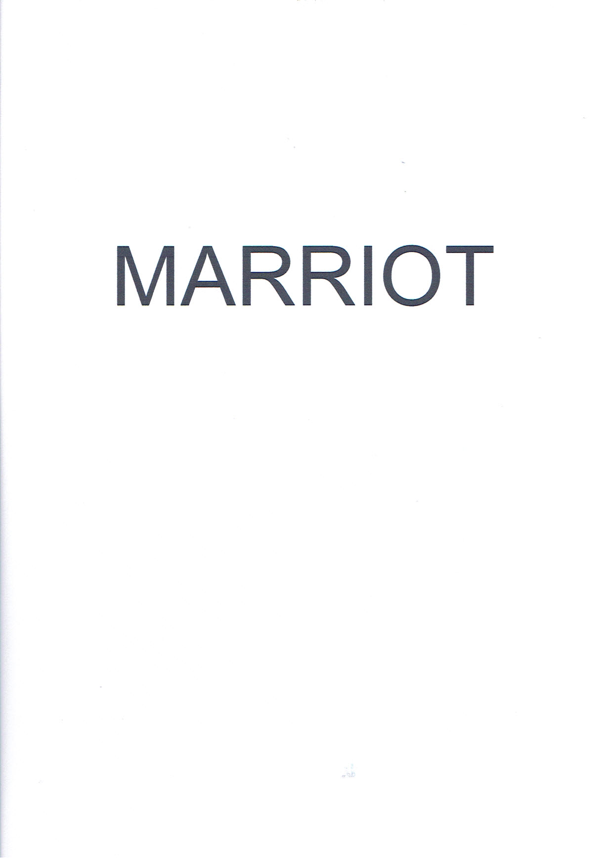 Trademark MARRIOT