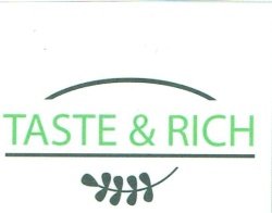 Trademark TASTE & RICH + LOGO