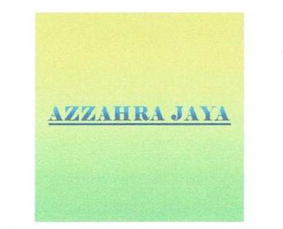 Trademark AZZAHRA JAYA