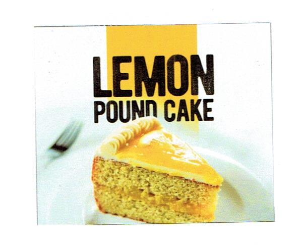 Trademark LEMON POUND CAKE + LUKISAN