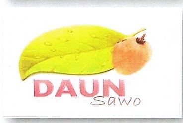 Trademark DAUN SAWO dan LUKISAN