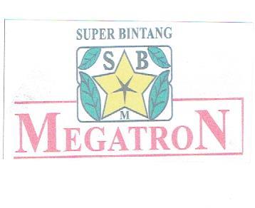 Trademark SUPER BINTANG MEGATRON + LOGO