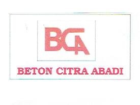 Trademark BETON CITRA ABADI + LOGO