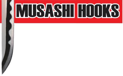 Trademark MUSASHI HOOKS + LOGO