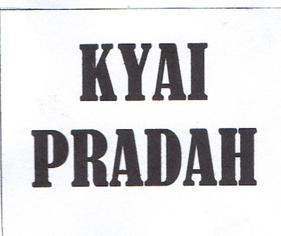 Trademark KYAI PRADAH