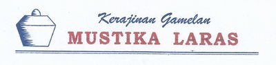 Trademark KERAJINAN GAMELAN MUSTIKA LARAS + LUKISAN