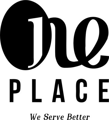 Trademark ONE PLACE WE SERVE BETTER + LOGO