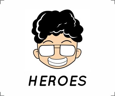 Trademark HEROES + LOGO/LUKISAN