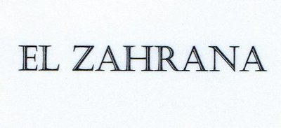 Trademark EL ZAHRANA