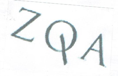 Trademark ZQA