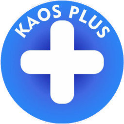 Trademark KAOS PLUS + LOGO