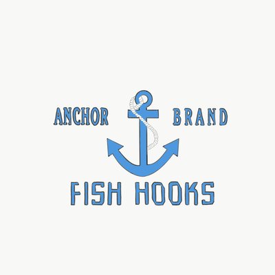 Trademark ANCHOR BRAND FISH HOOKS + LOGO