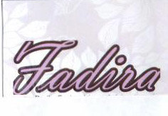 Trademark FADIRA + LOGO