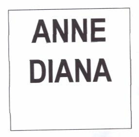 Trademark ANNE DIANA