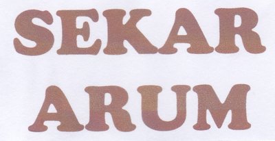 Trademark SEKAR ARUM