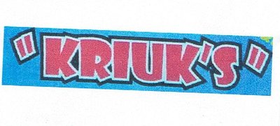 Trademark KRIUK'S