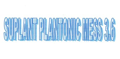 Trademark SUPLANT PLANTONIC MESS 3.6