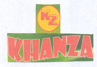 Trademark KHANZA +LOGO