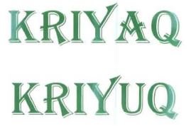 Trademark KRIYAQ KRIYUQ
