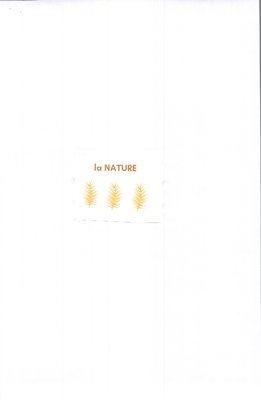 Trademark la NATURE + Lukisan /logo