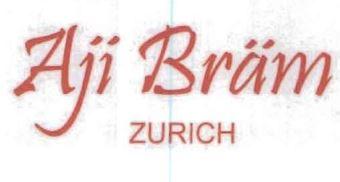 Trademark Aji Bram ZURICH