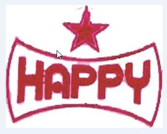 Trademark HAPPY + LUKISAN