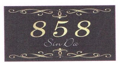 Trademark 858 Sin Da