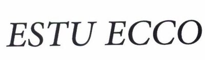 Trademark ESTU ECCO