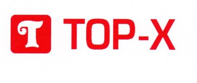 Trademark TOP - X + LOGO