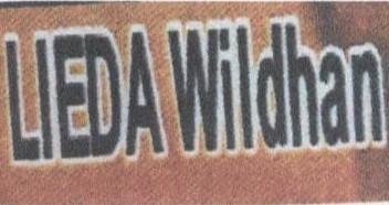 Trademark LIEDA Widhan + LOGO