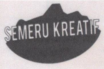 Trademark SEMERU CREATIVE + LOGO