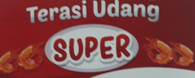 Trademark TUS Terasi Udang Super + LOGO