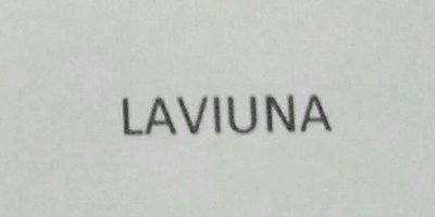 Trademark LAVIUNA