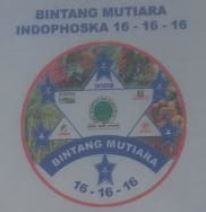 Trademark BINTANG MUTIARA INDOPHOSKA 16-16-16 + LOGO