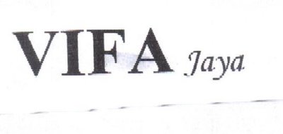 Trademark VIFA jaya