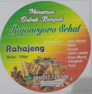 Trademark RAHAJENG