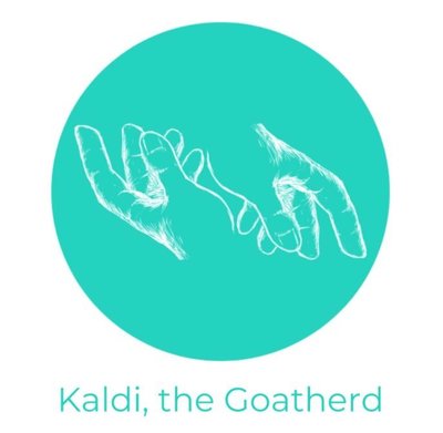 Trademark Kaldi, the goatherd + logo/ lukisan