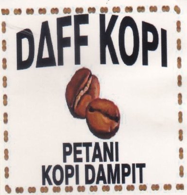 Trademark DAFF KOPI + LOGO/LUKISAN