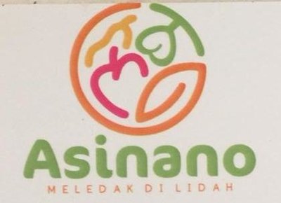 Trademark ASINANO MELEDAK DI LIDAH + LOGO