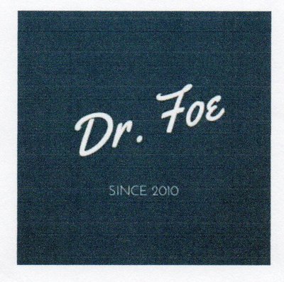 Trademark Dr. Foe