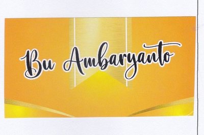 Trademark Bu Ambaryanto