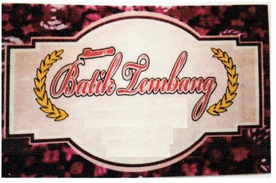 Trademark Batik Tembang + Lukisan