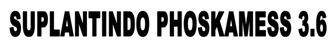Trademark SUPLANTINDO PHOSKAMESS 3.6