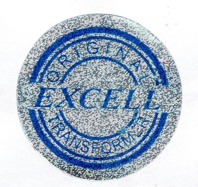 Trademark ORIGINAL EXCELL TRANSFORMER