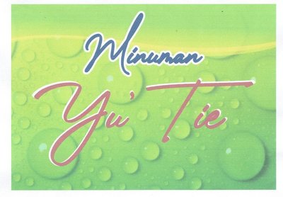 Trademark Minuman Yu' Tie